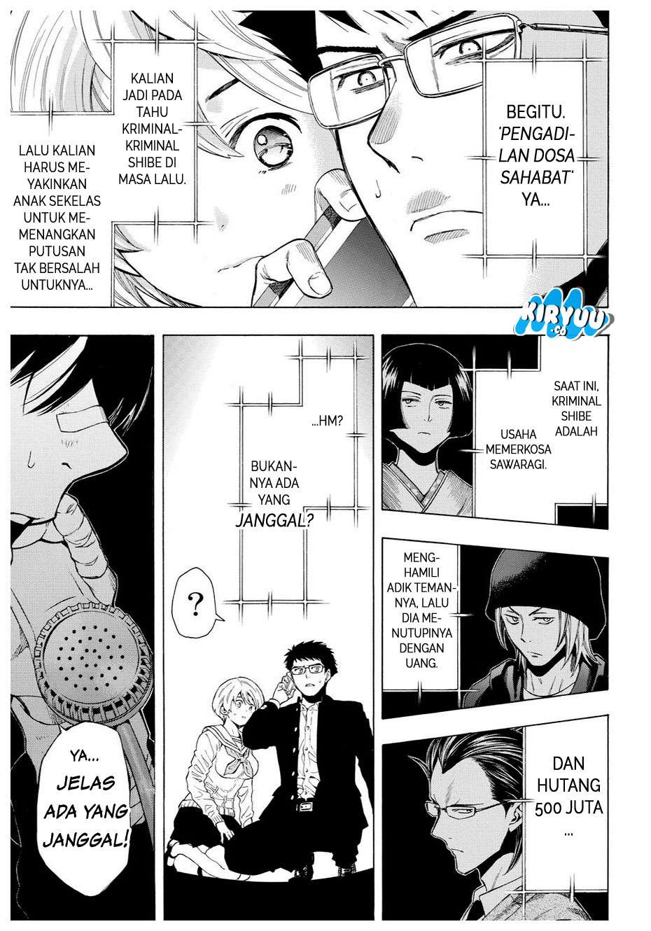 Tomodachi Game Bab 28 halaman 46