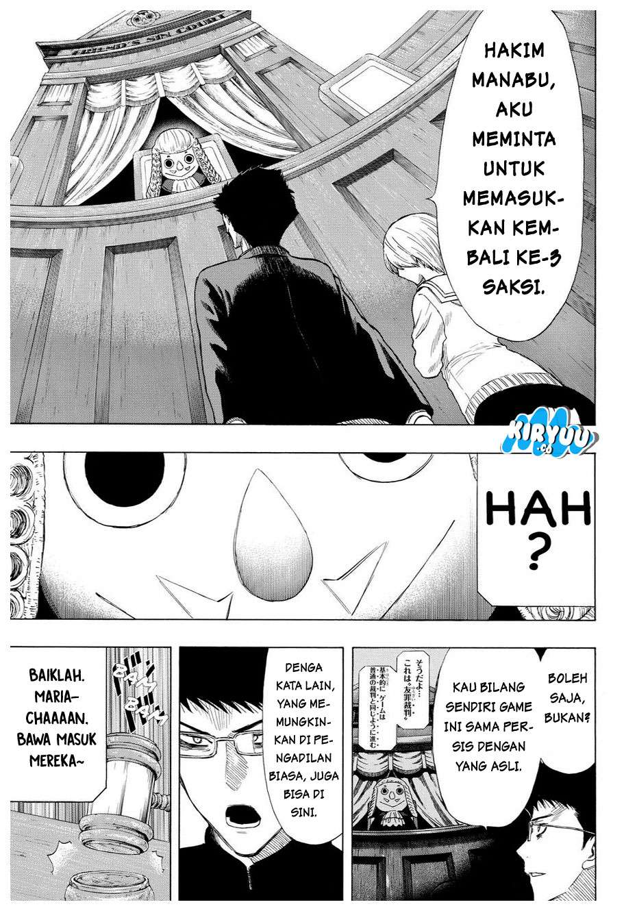 Tomodachi Game Bab 29 halaman 22