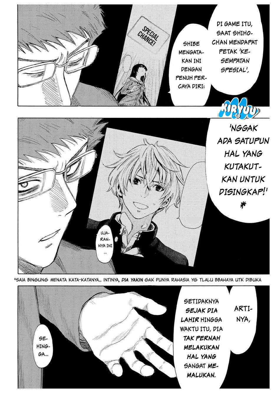 Tomodachi Game Bab 29 halaman 35