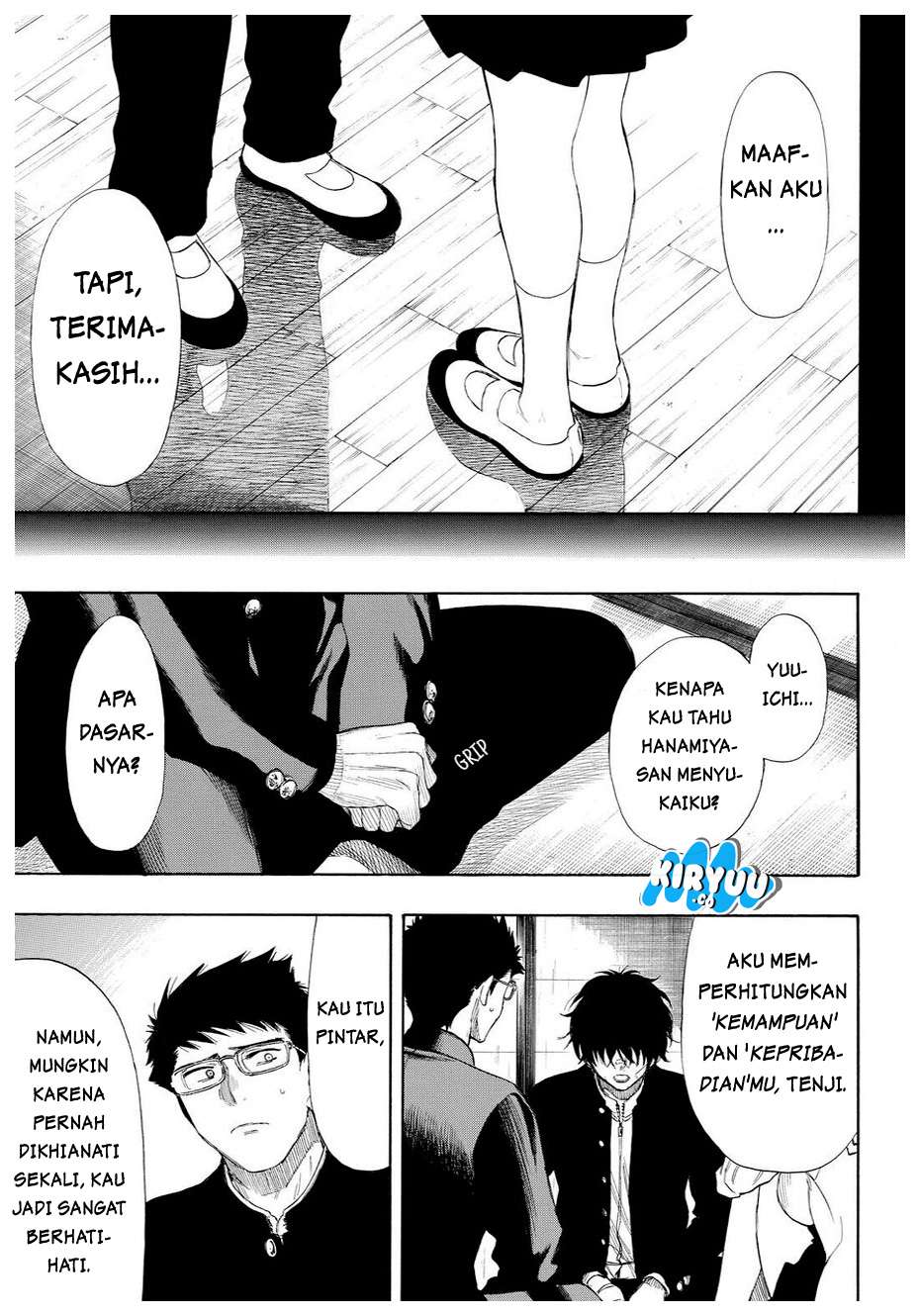 Tomodachi Game chapter 31 halaman 13