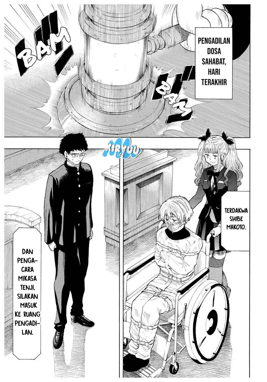 Tomodachi Game chapter 33 halaman 8