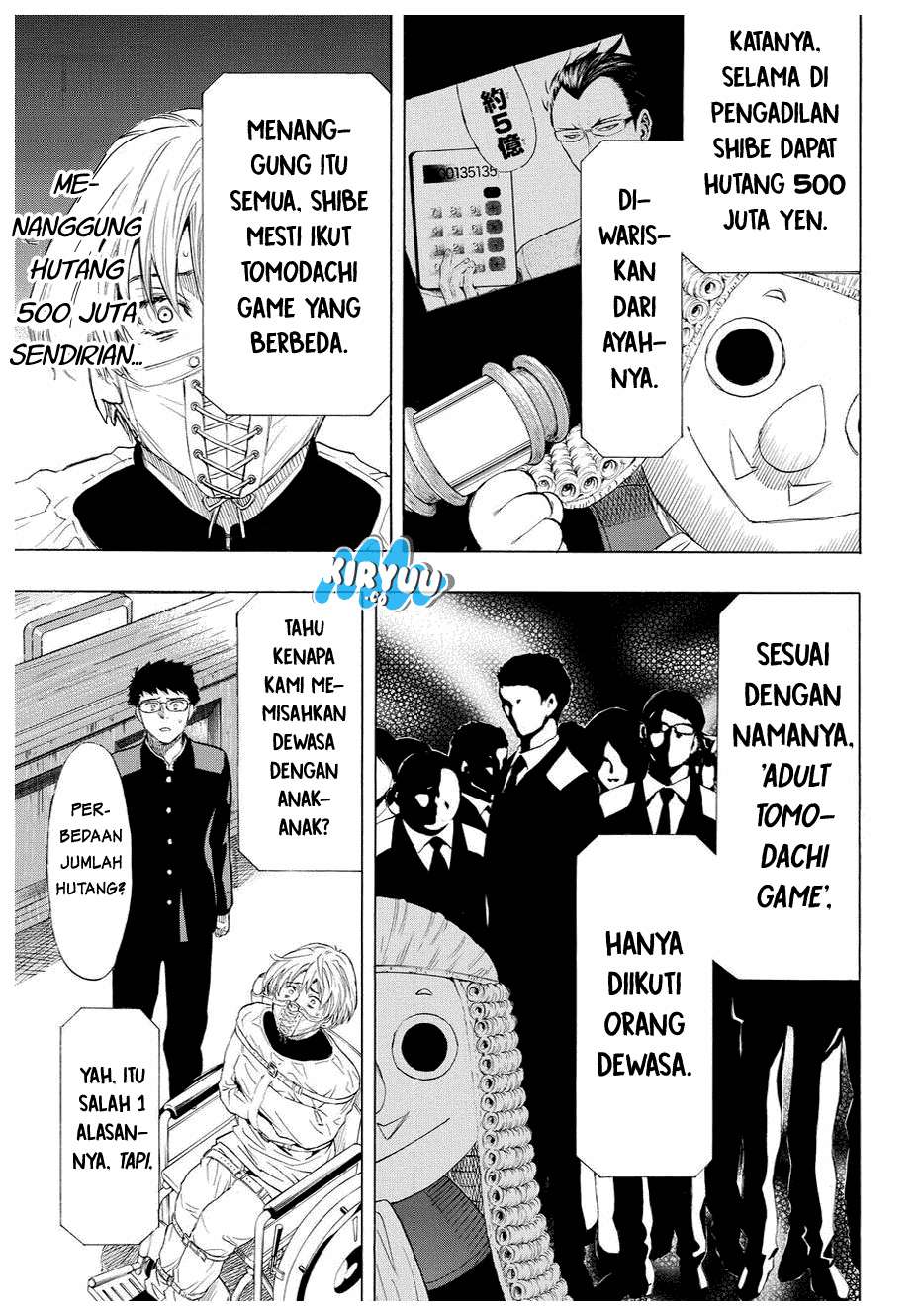 Tomodachi Game chapter 33 halaman 16