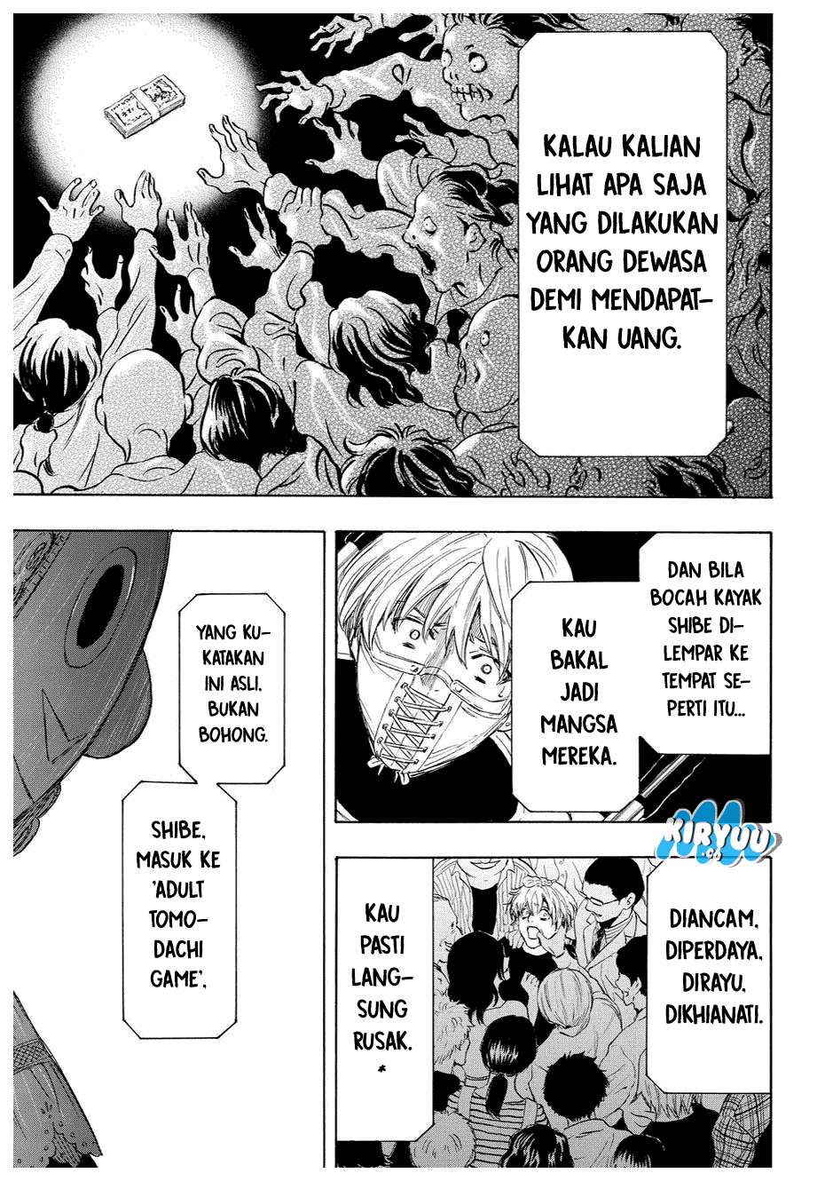 Tomodachi Game chapter 33 halaman 18