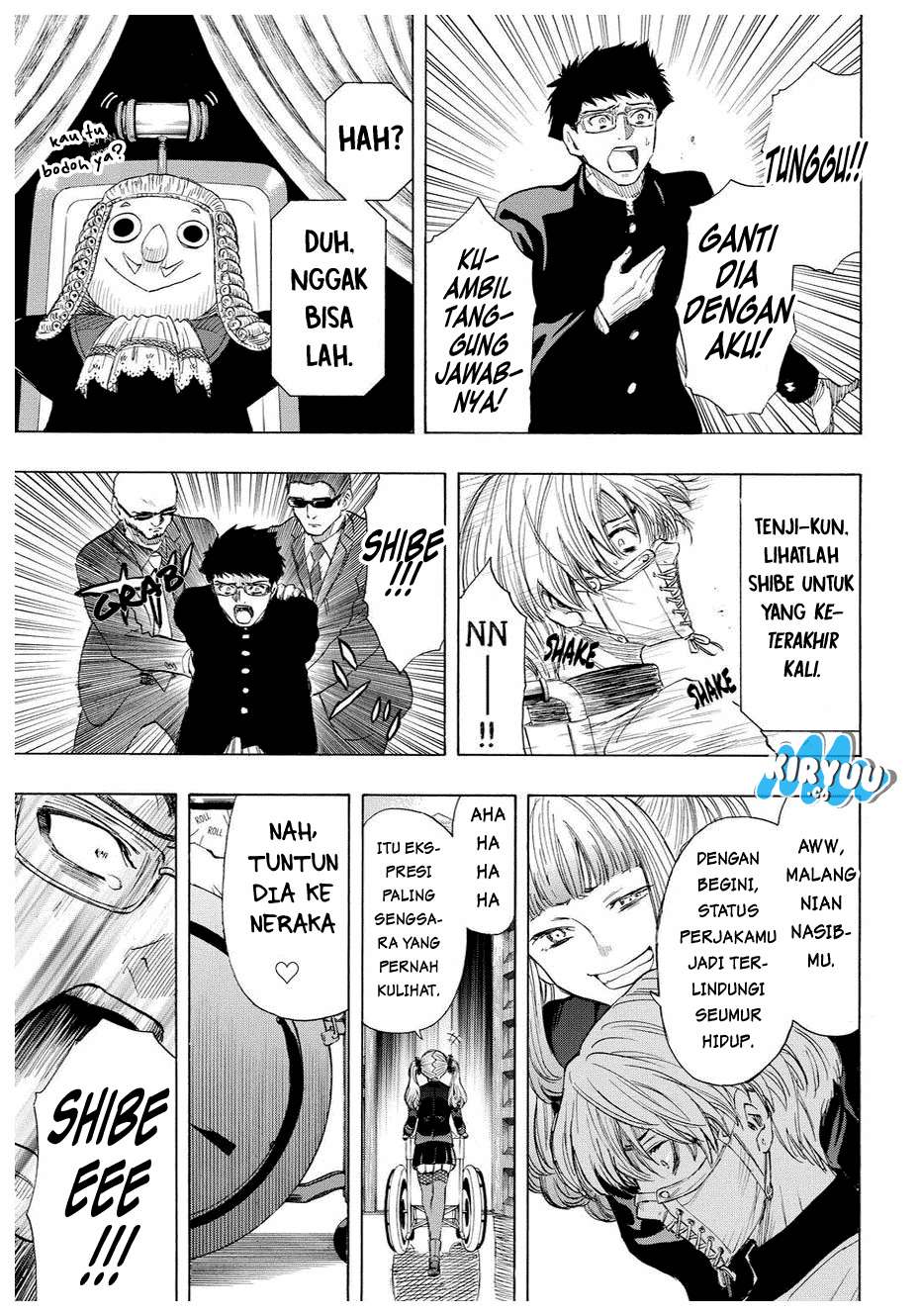 Tomodachi Game chapter 33 halaman 22