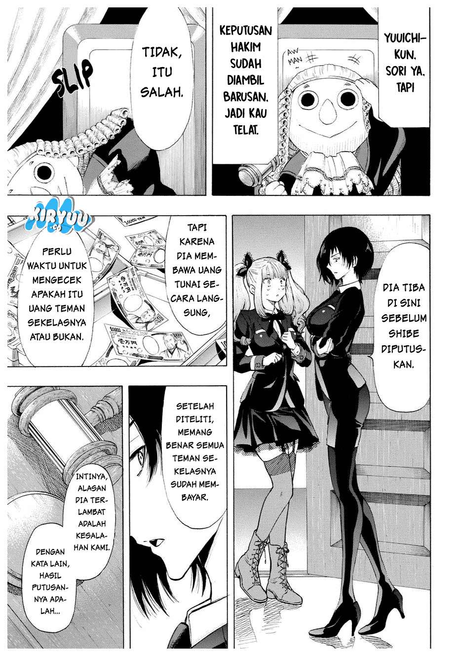 Tomodachi Game chapter 33 halaman 25