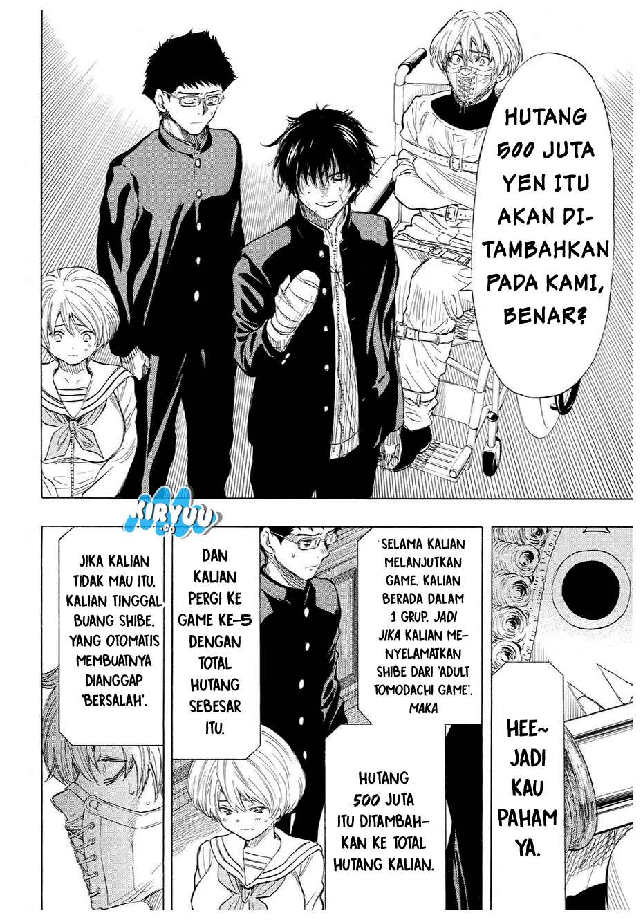 Tomodachi Game chapter 33 halaman 30