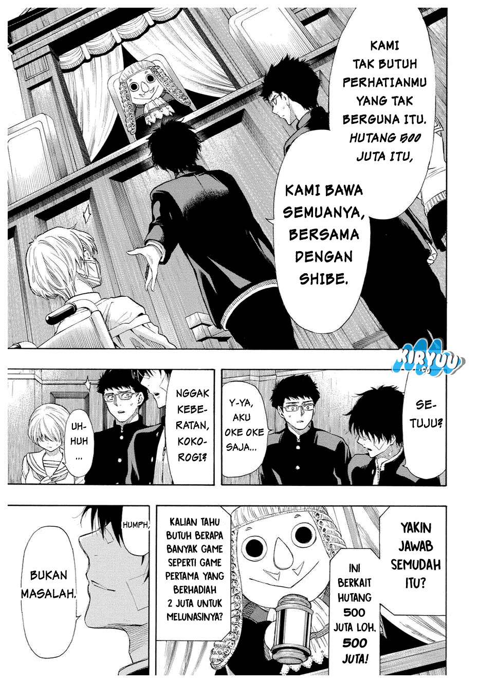 Tomodachi Game chapter 33 halaman 31