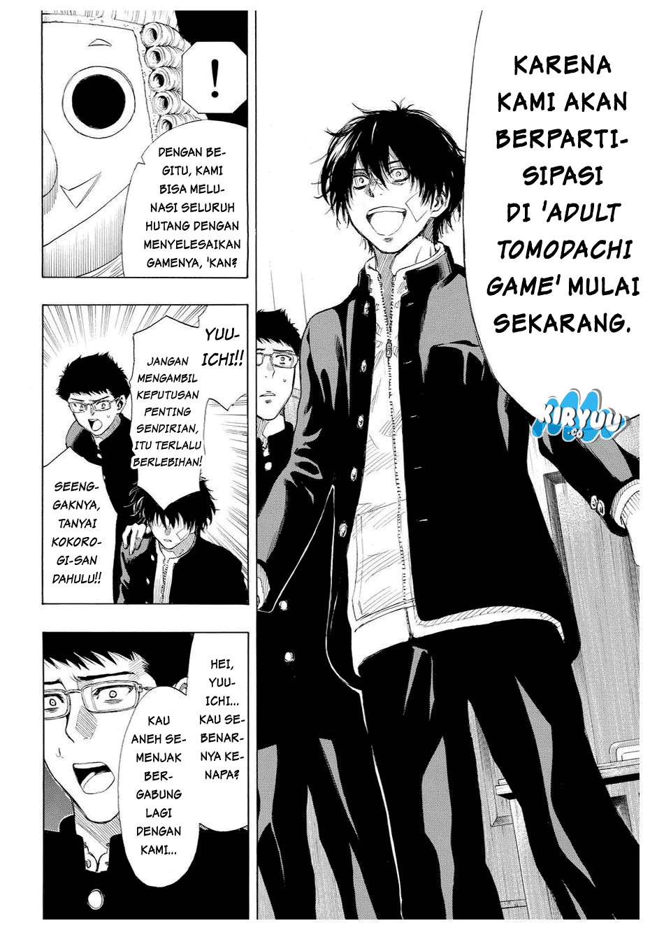 Tomodachi Game chapter 33 halaman 32