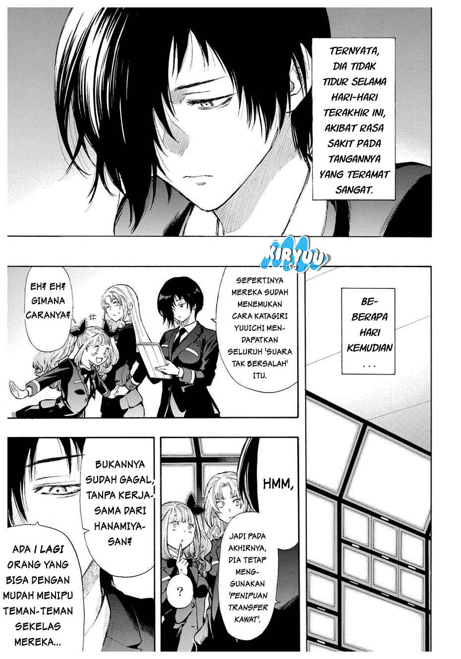 Tomodachi Game chapter 33 halaman 35