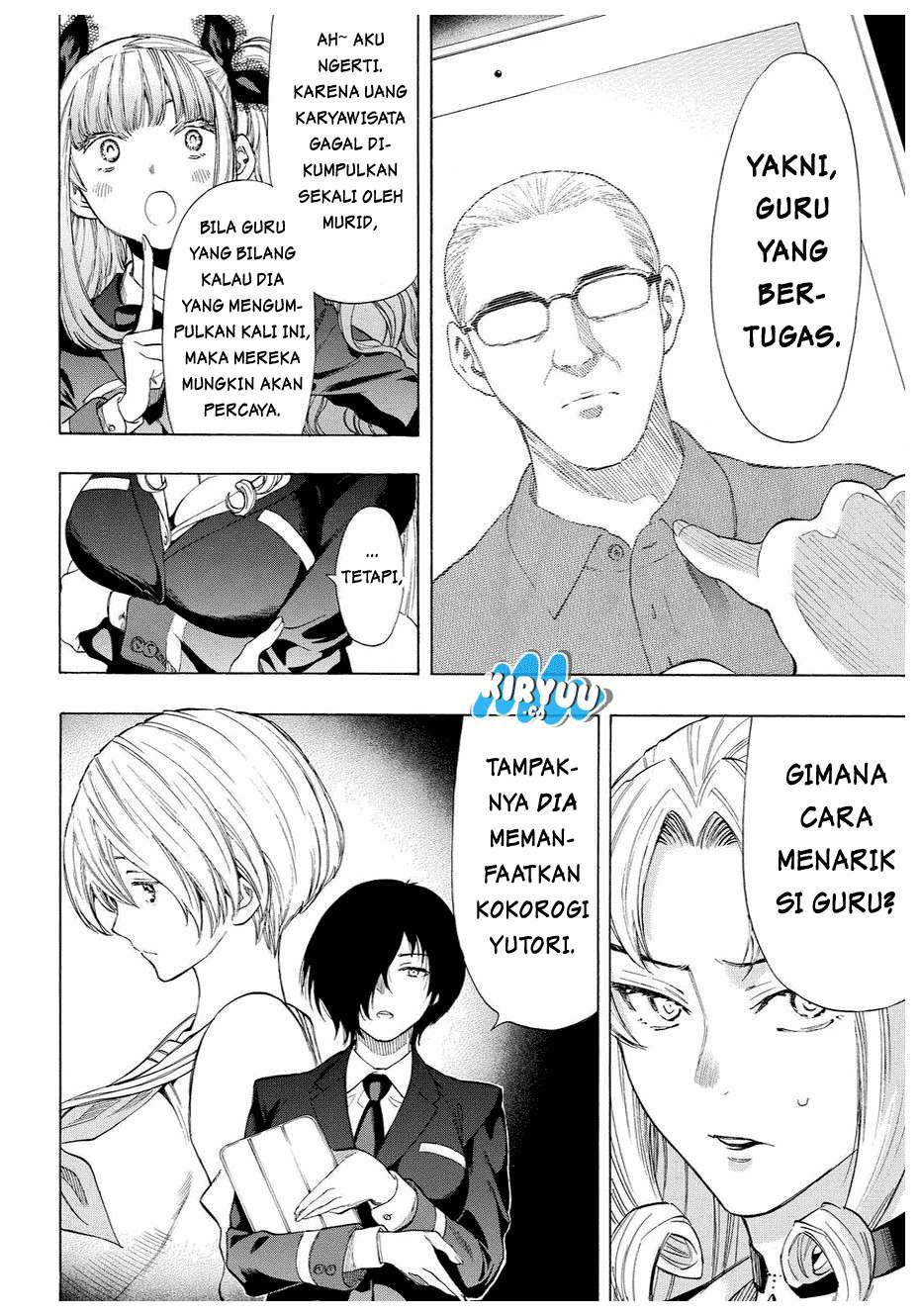 Tomodachi Game chapter 33 halaman 36