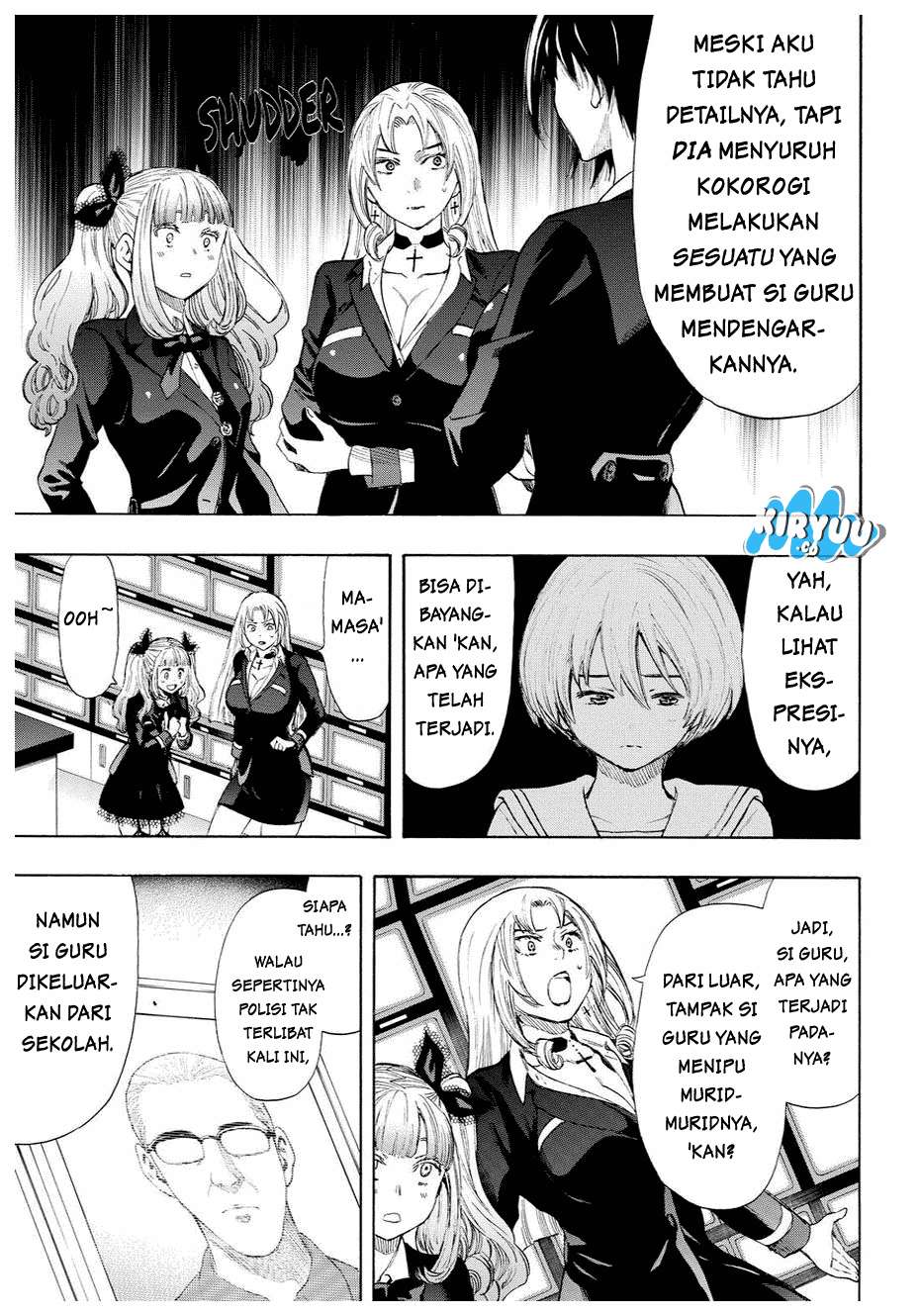 Tomodachi Game chapter 33 halaman 37