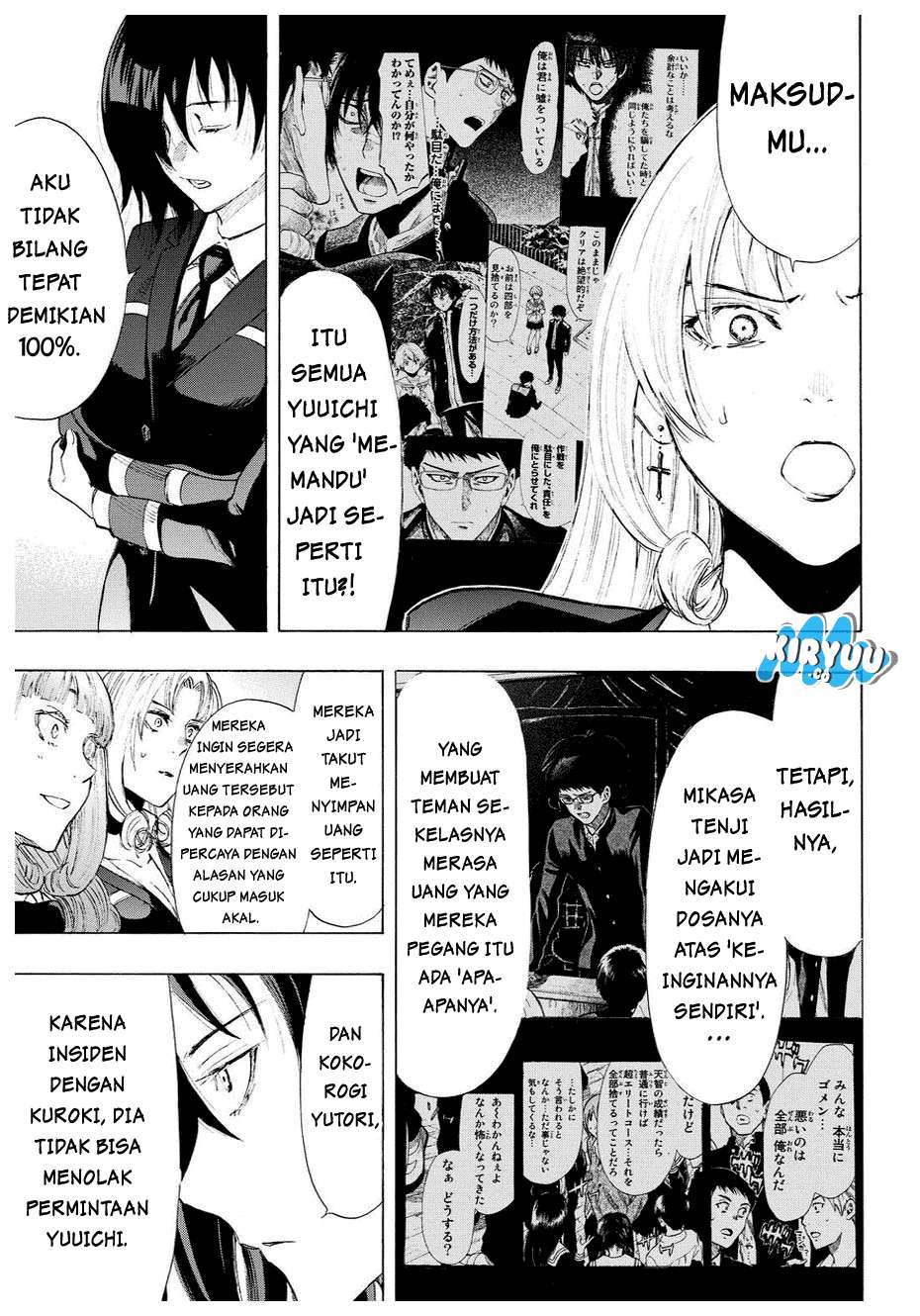 Tomodachi Game chapter 33 halaman 39
