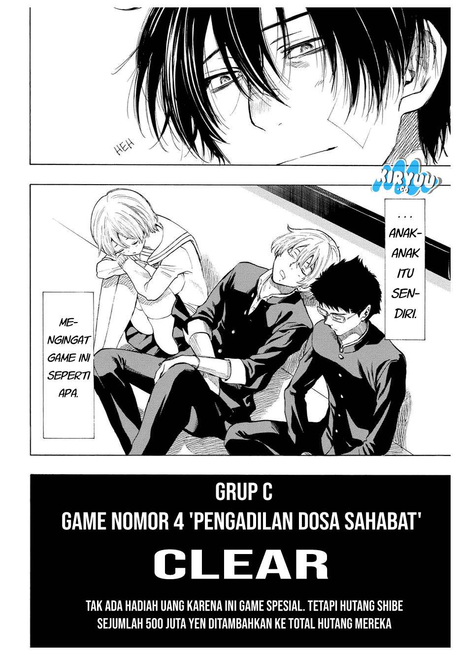 Tomodachi Game chapter 33 halaman 42