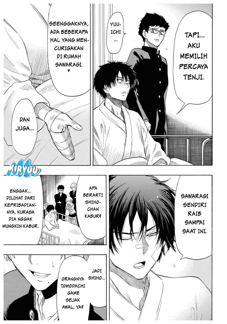 Tomodachi Game chapter 34 halaman 8