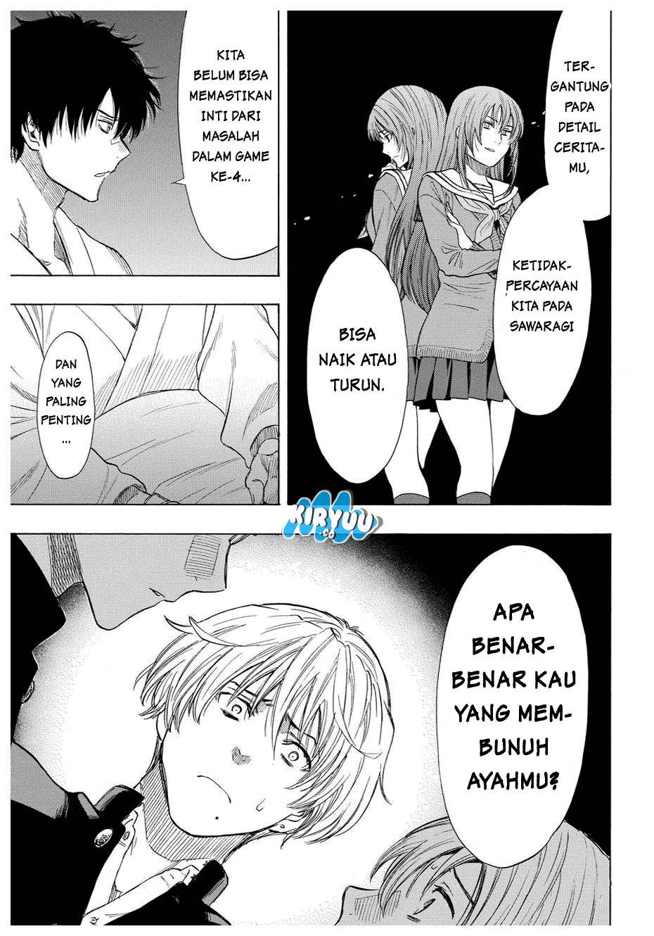 Tomodachi Game chapter 34 halaman 10