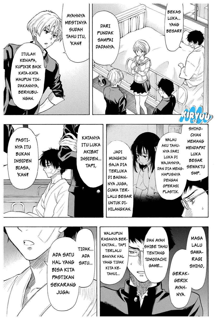 Tomodachi Game chapter 34 halaman 28
