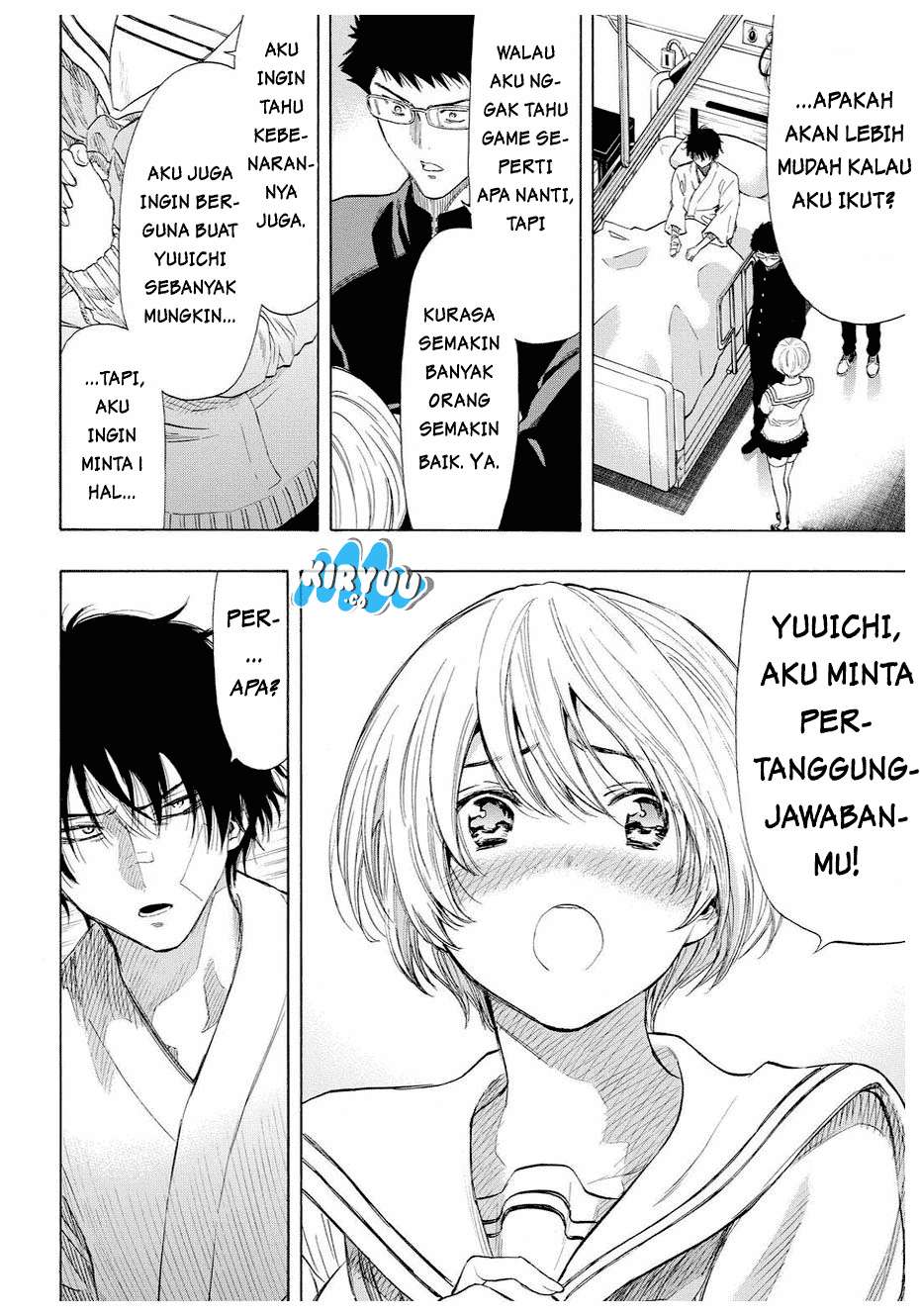Tomodachi Game chapter 34 halaman 33