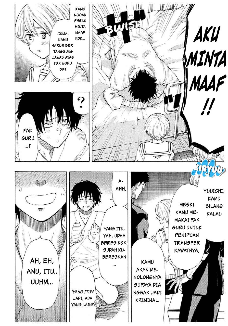 Tomodachi Game chapter 34 halaman 35