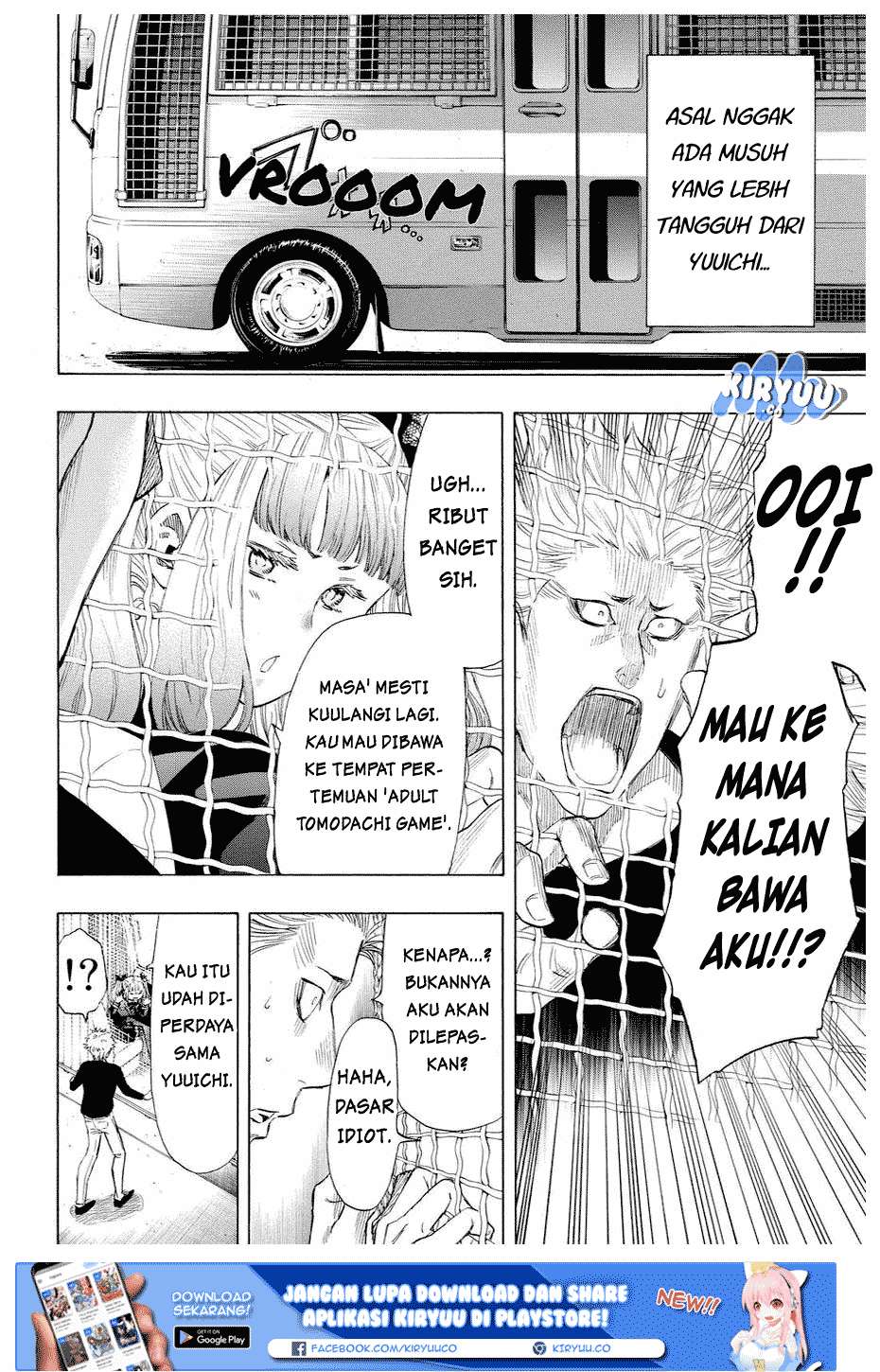 Tomodachi Game chapter 34 halaman 37