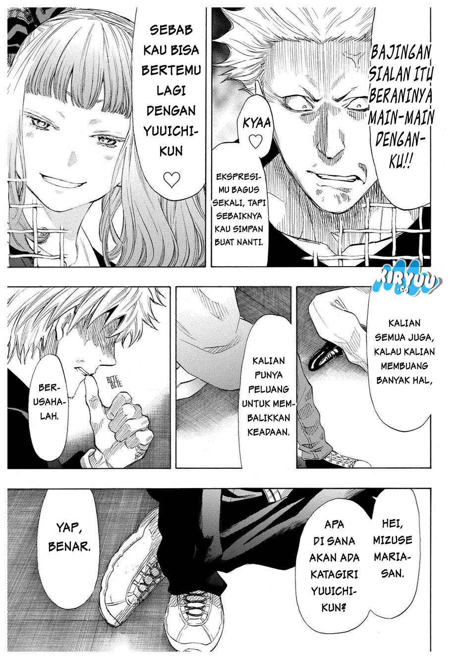 Tomodachi Game chapter 34 halaman 38