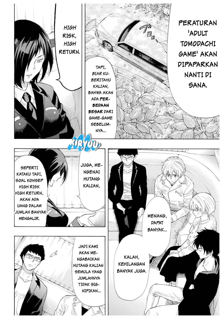 Tomodachi Game chapter 35 halaman 18