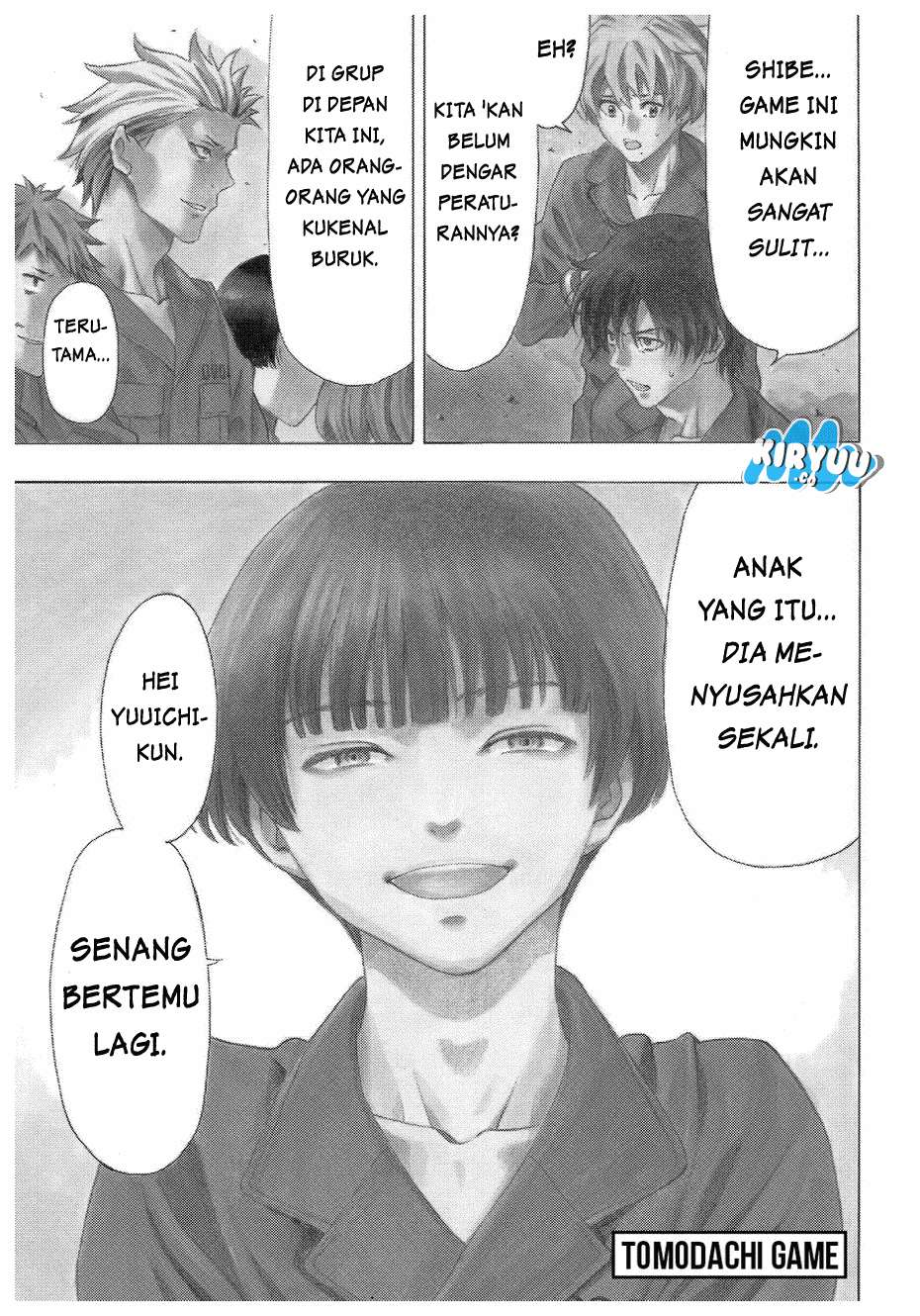 Tomodachi Game chapter 36 halaman 3