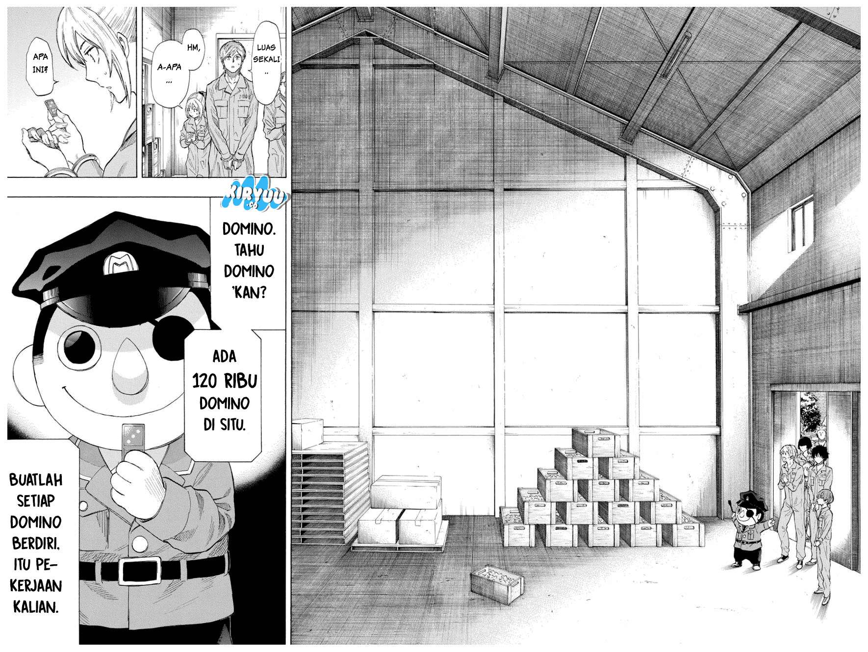 Tomodachi Game chapter 36 halaman 15