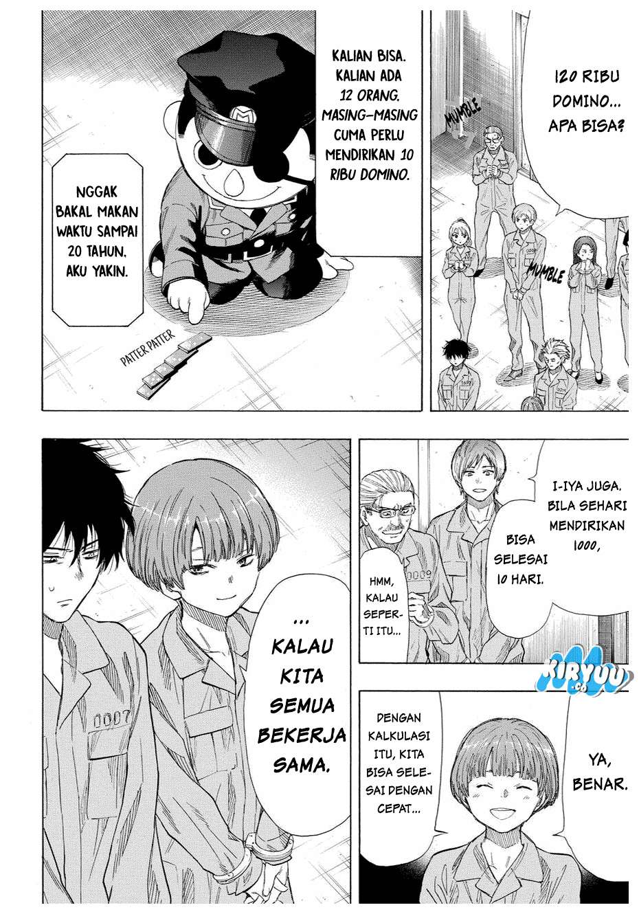 Tomodachi Game chapter 36 halaman 16