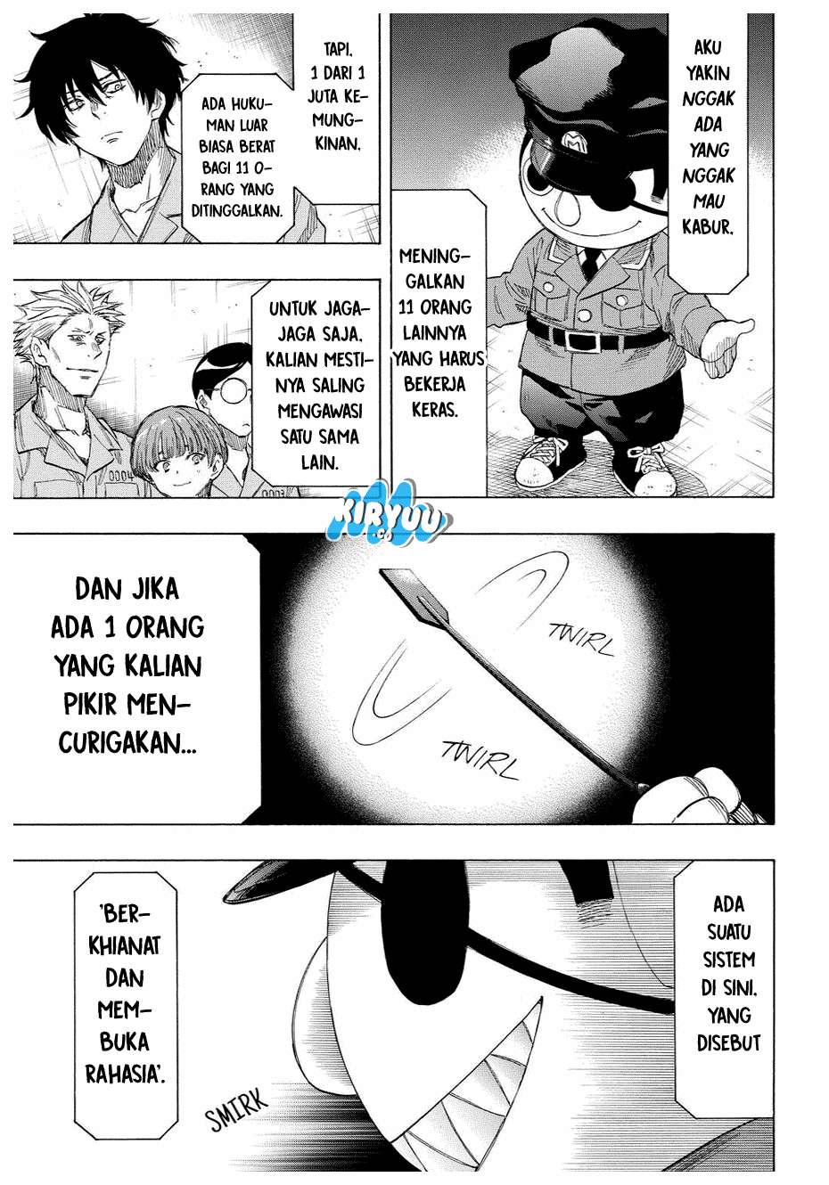 Tomodachi Game chapter 36 halaman 19