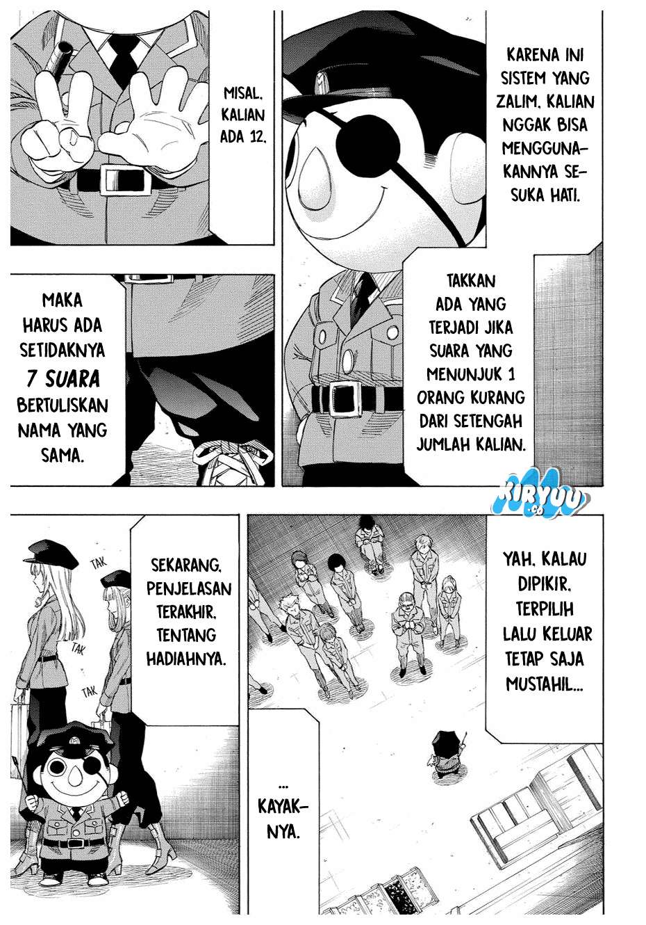 Tomodachi Game chapter 36 halaman 21