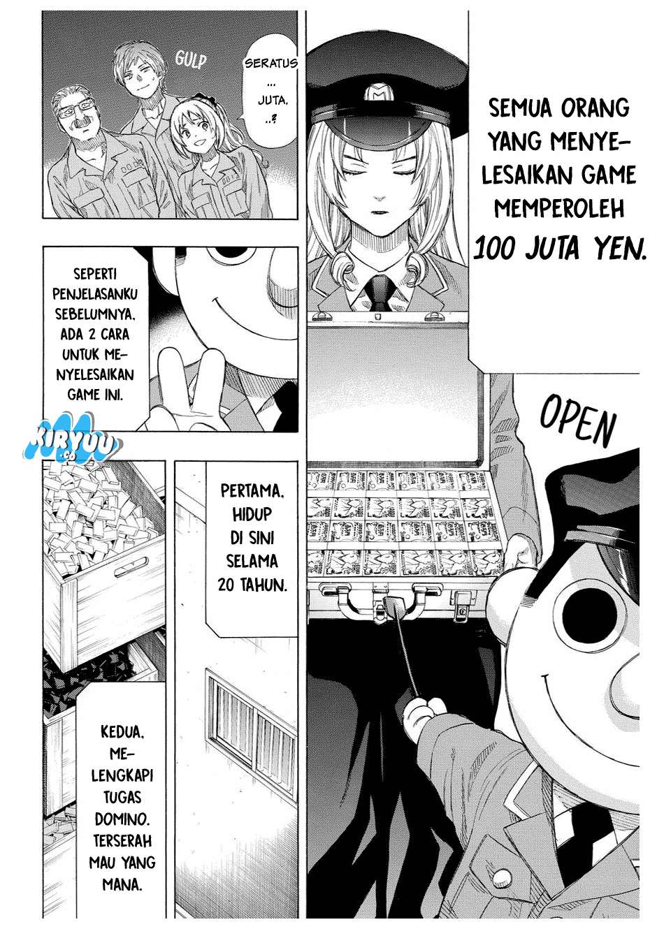 Tomodachi Game chapter 36 halaman 22