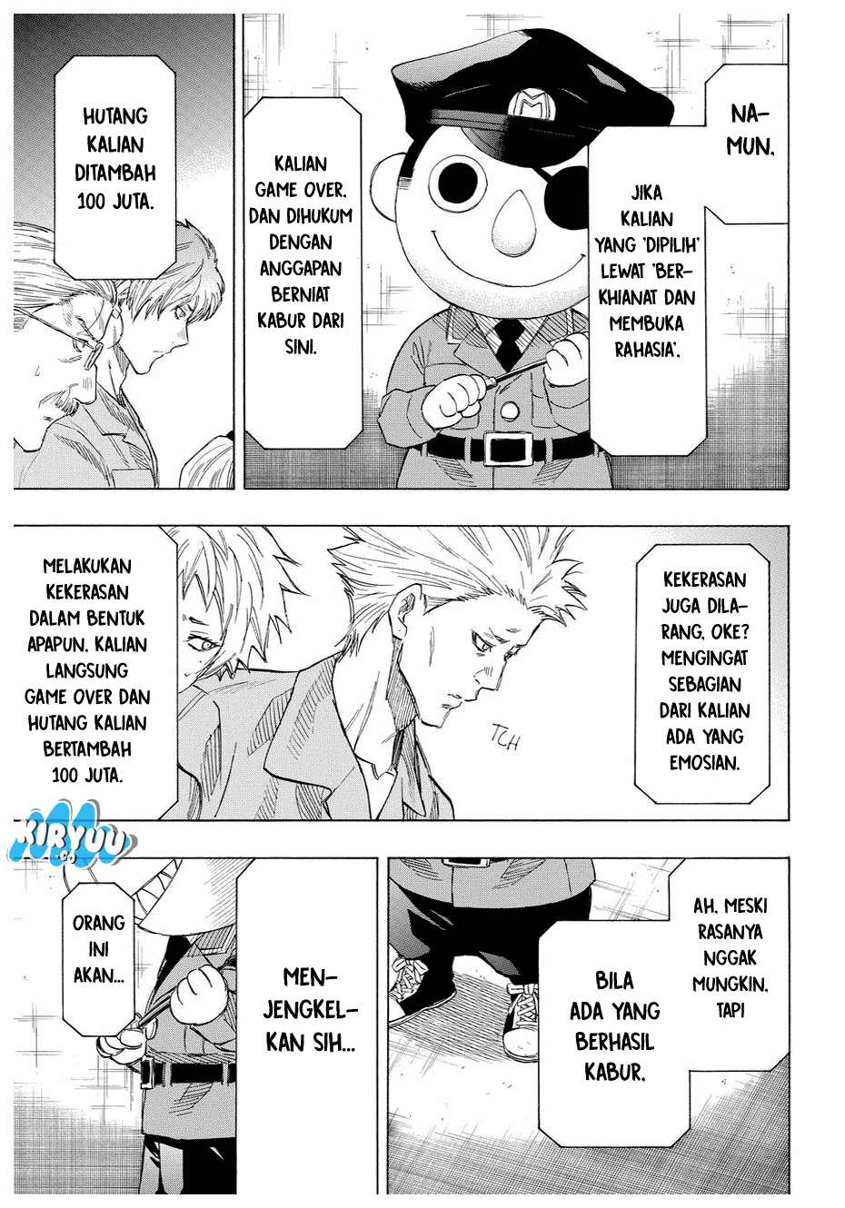 Tomodachi Game chapter 36 halaman 23