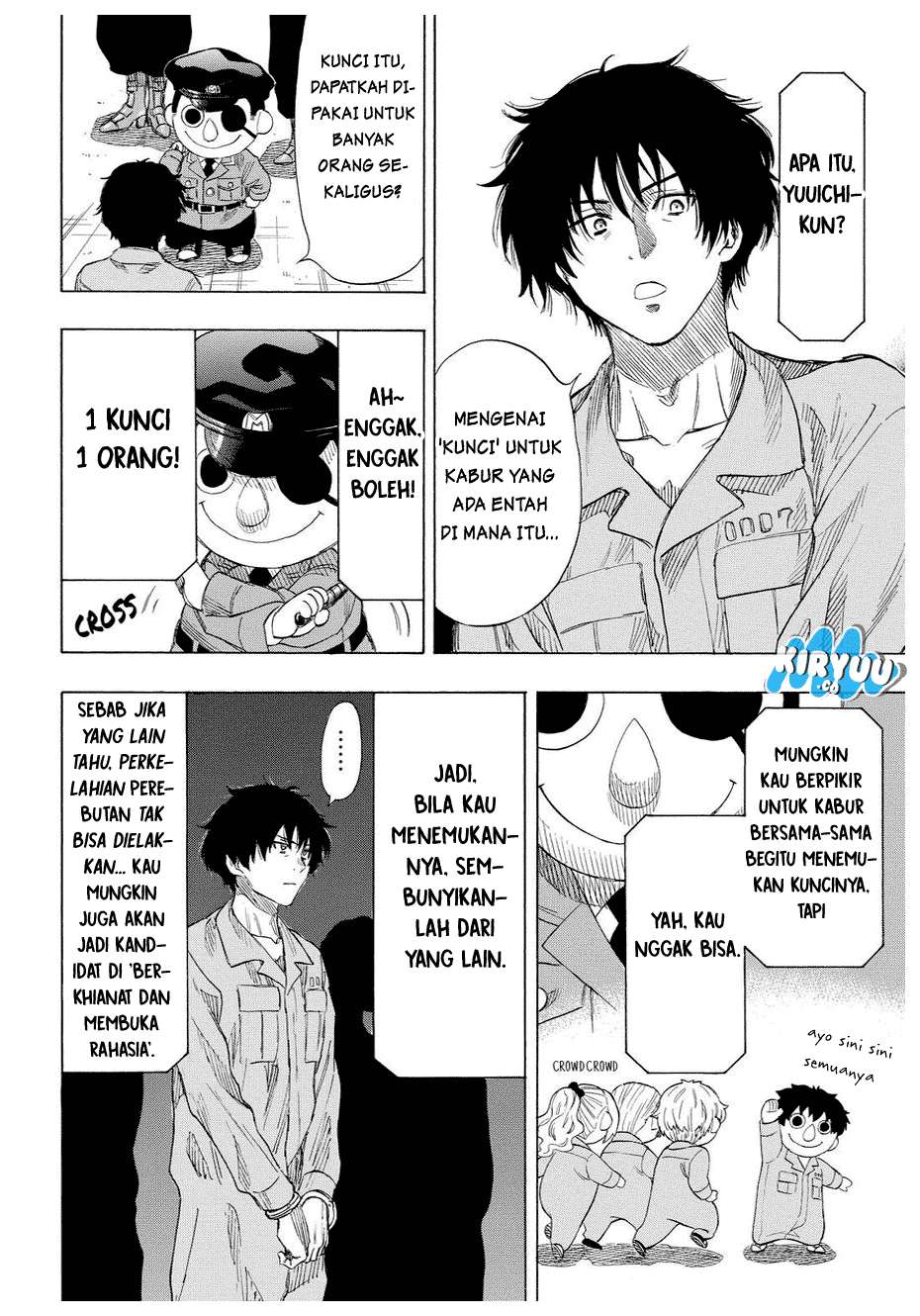 Tomodachi Game chapter 36 halaman 29