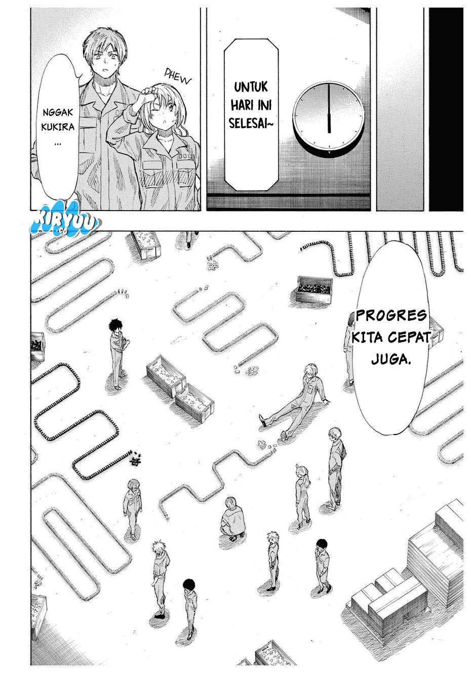 Tomodachi Game chapter 36 halaman 33