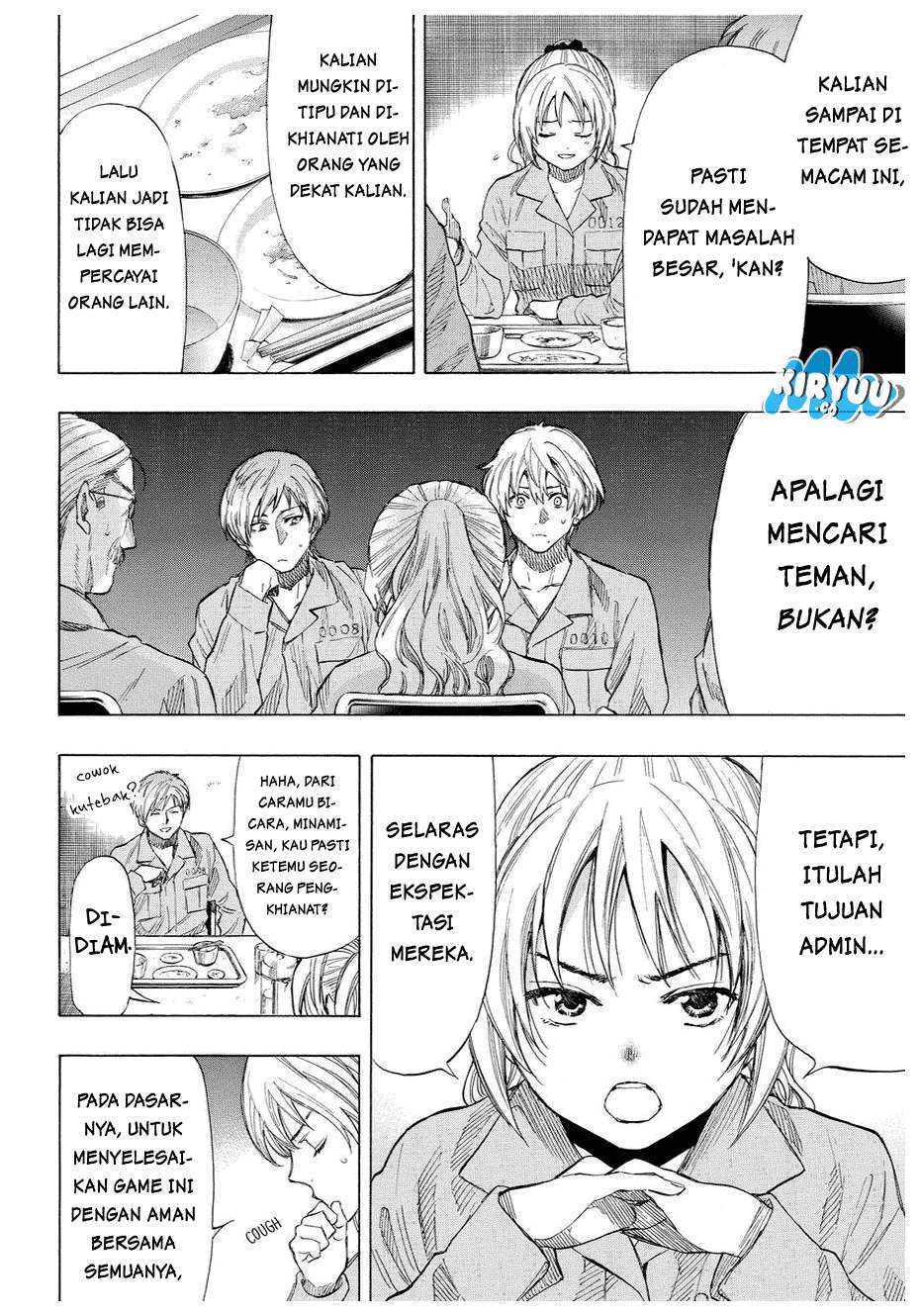 Tomodachi Game chapter 36 halaman 37