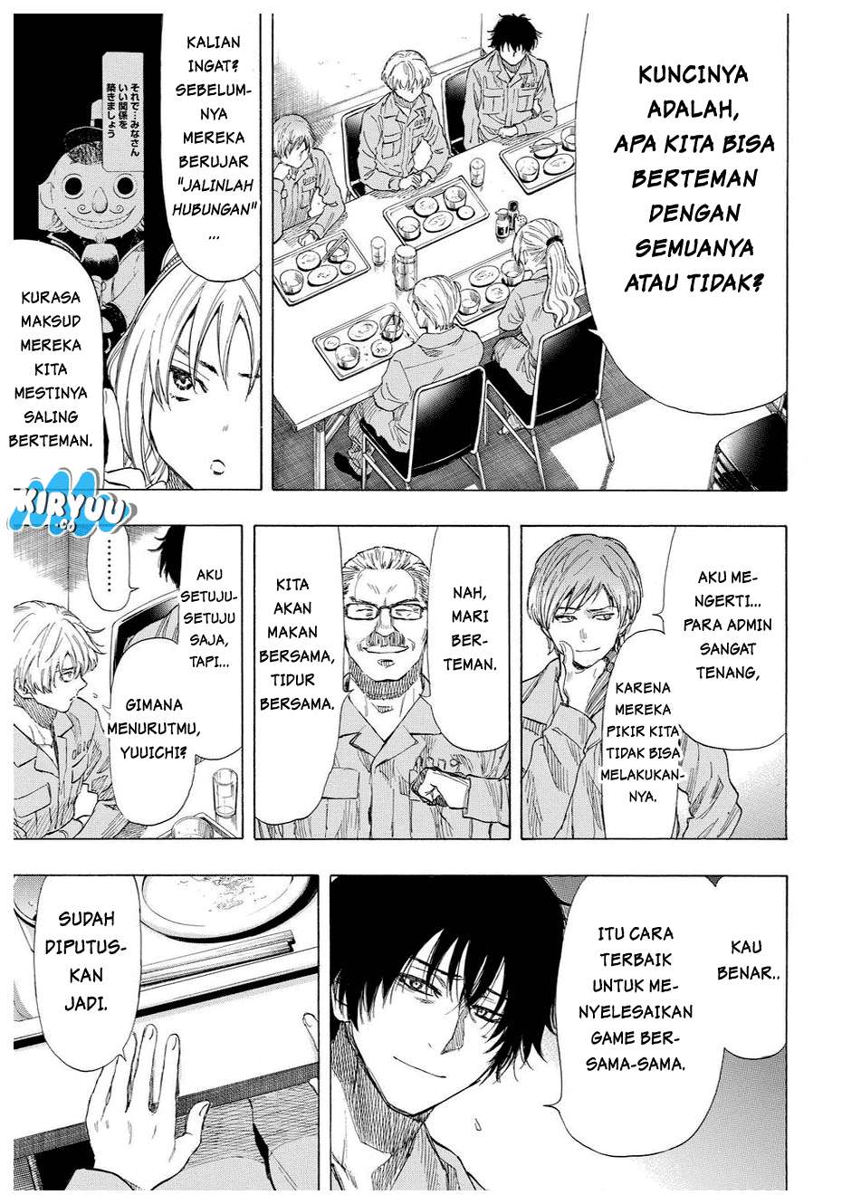 Tomodachi Game chapter 36 halaman 38