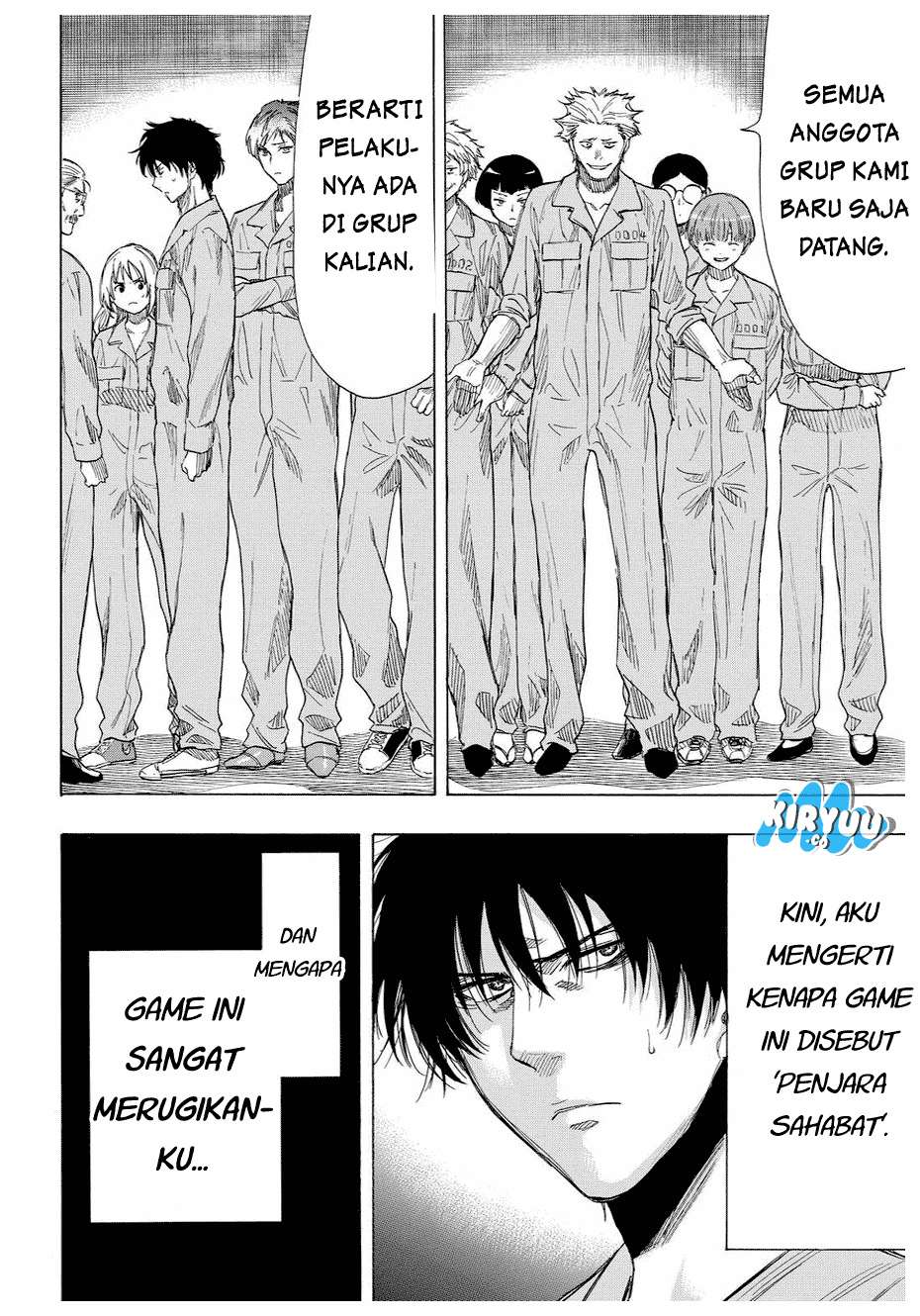 Tomodachi Game chapter 36 halaman 41