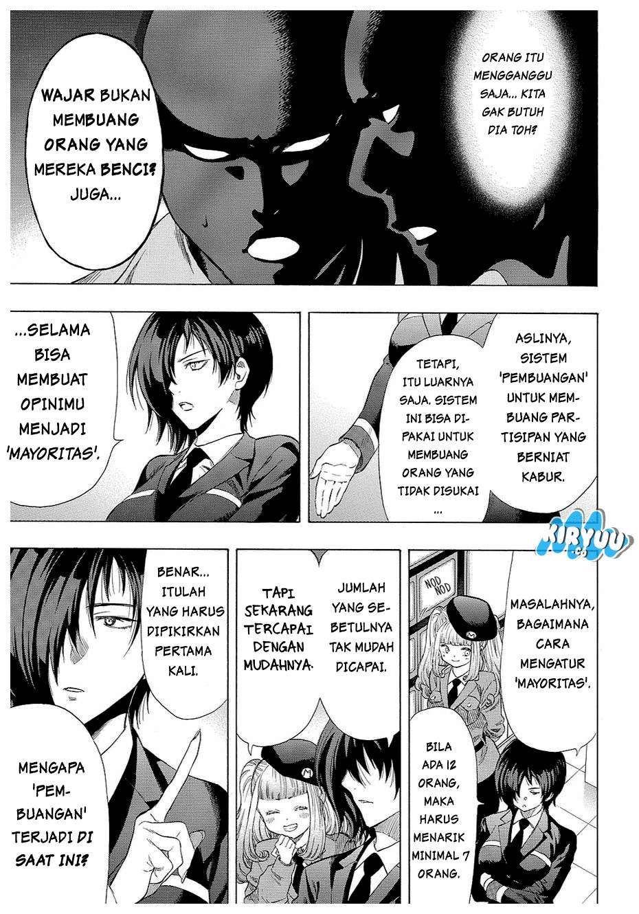 Tomodachi Game Bab 38 halaman 21