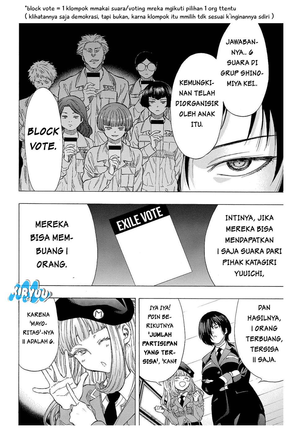 Tomodachi Game Bab 38 halaman 22