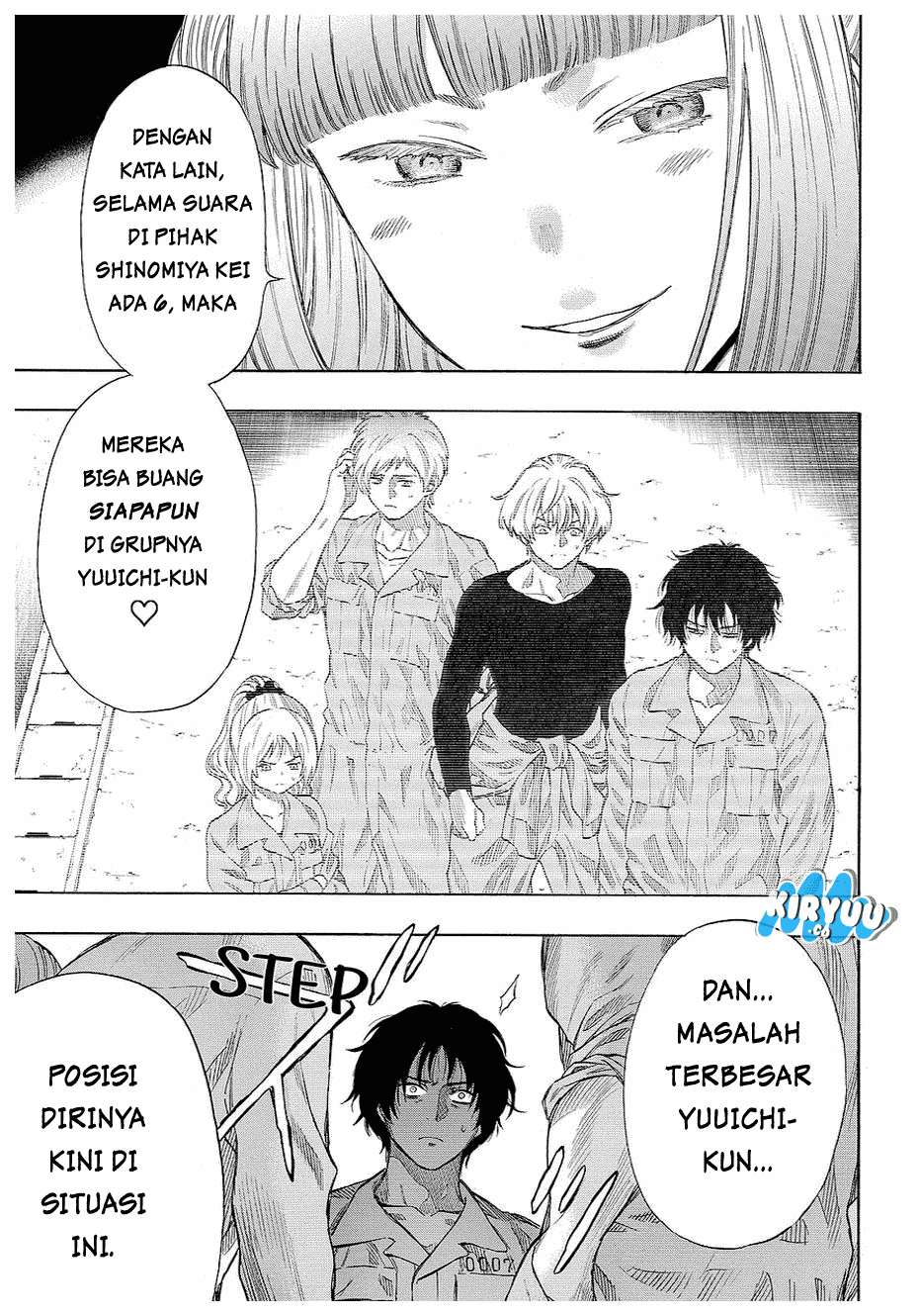 Tomodachi Game Bab 38 halaman 23