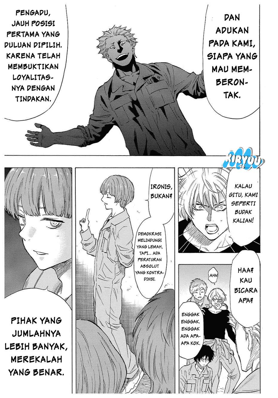 Tomodachi Game Bab 38 halaman 36