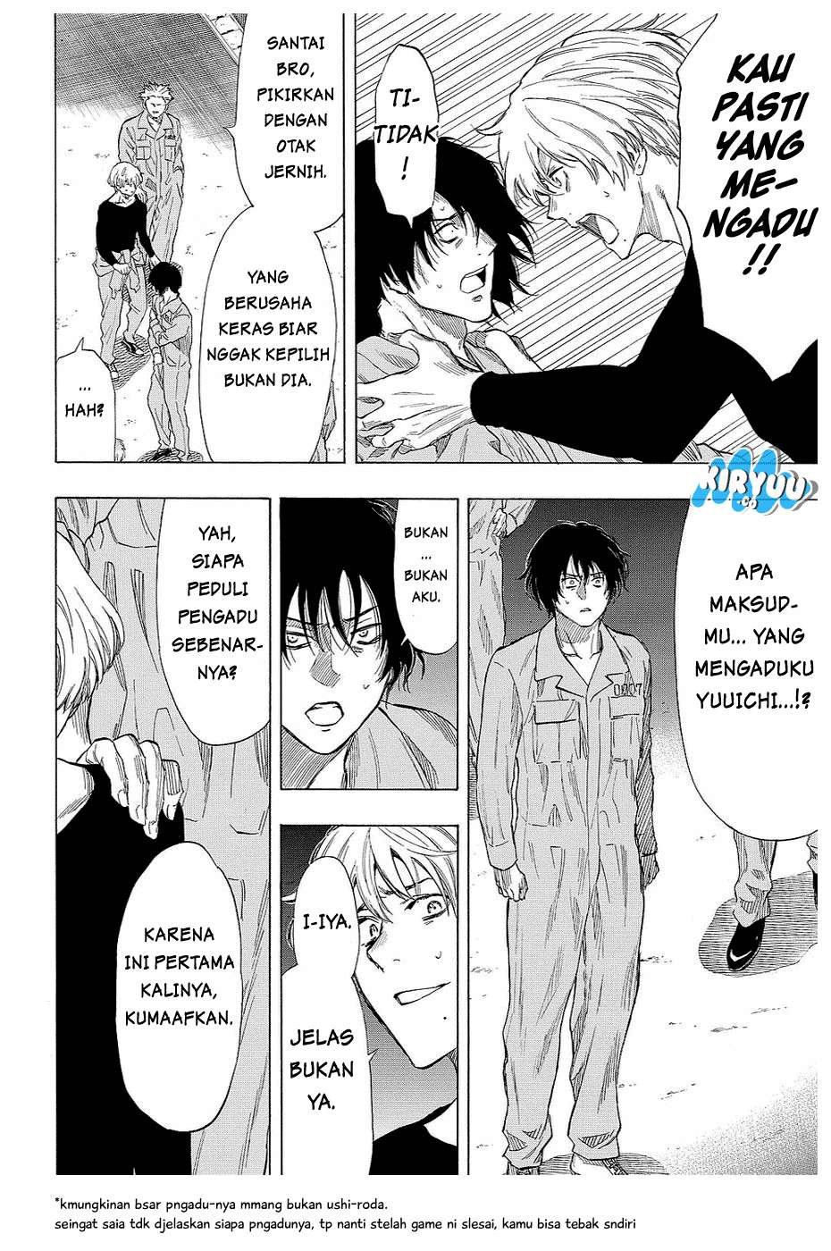 Tomodachi Game Bab 38 halaman 39