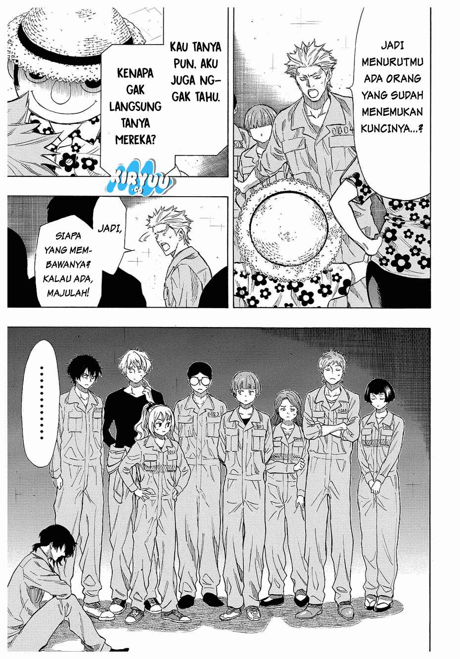 Tomodachi Game chapter 40 halaman 4