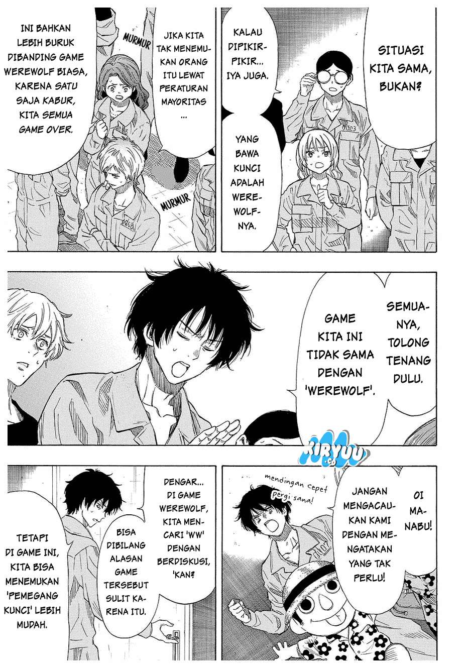 Tomodachi Game chapter 40 halaman 8