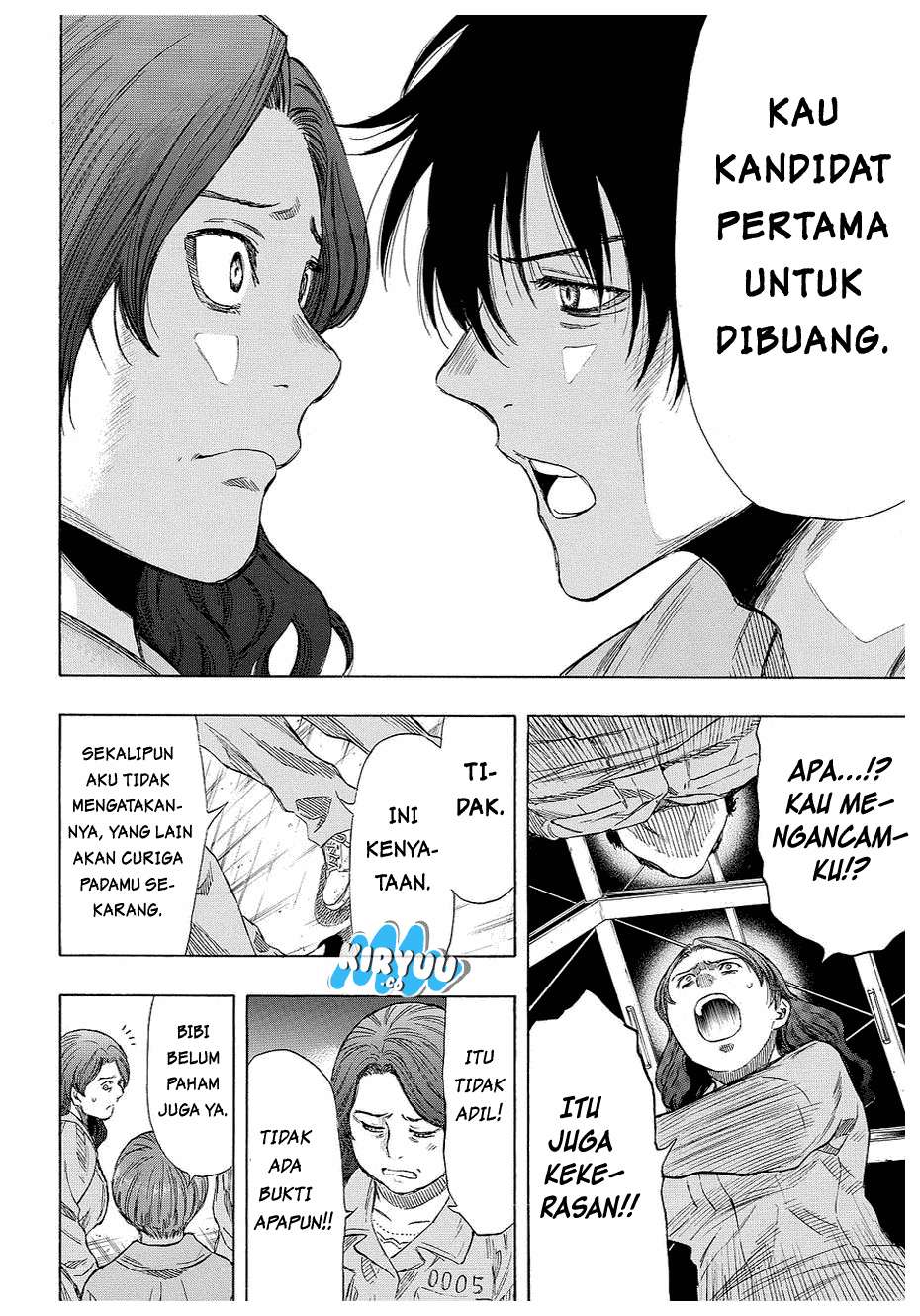 Tomodachi Game chapter 40 halaman 15