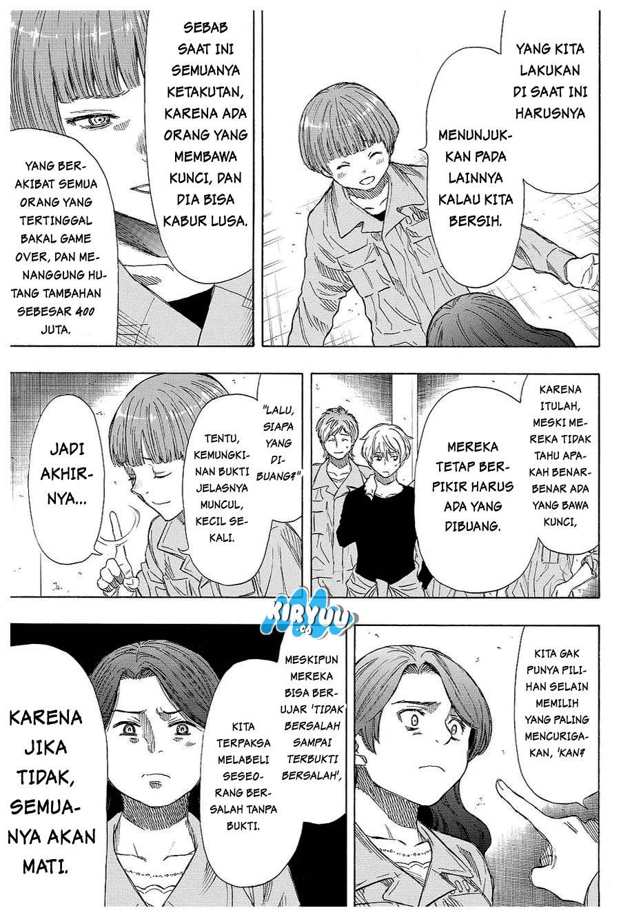 Tomodachi Game chapter 40 halaman 16
