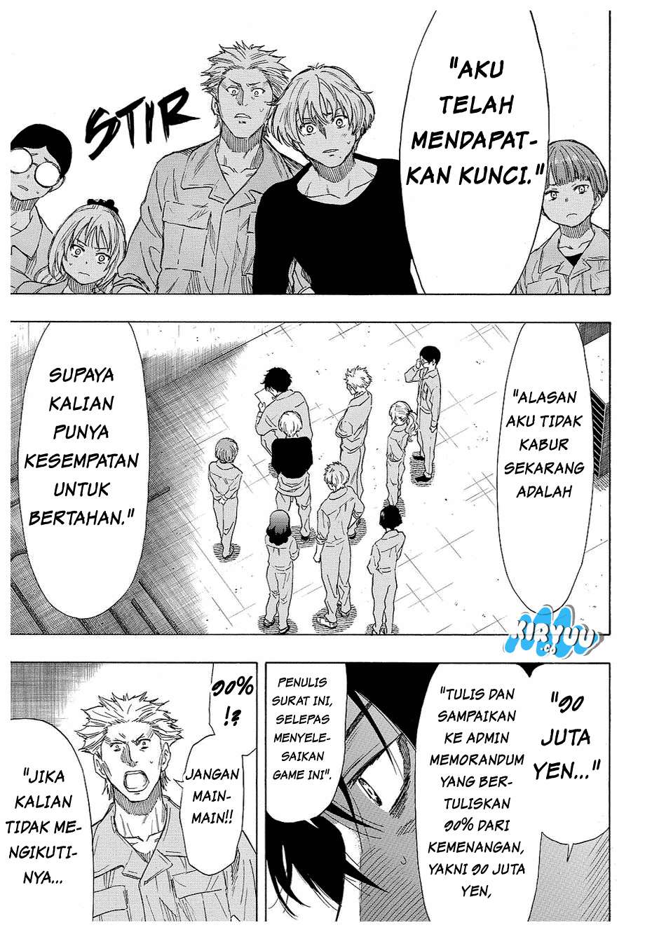 Tomodachi Game chapter 40 halaman 40