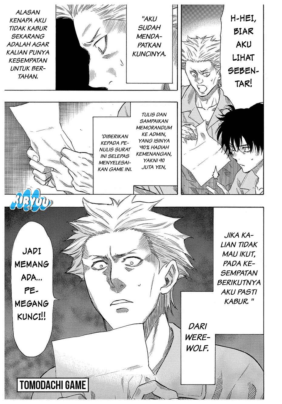 Tomodachi Game chapter 41 halaman 2