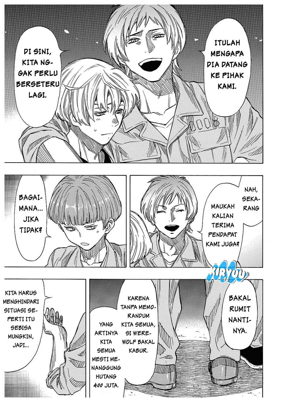 Tomodachi Game chapter 41 halaman 14