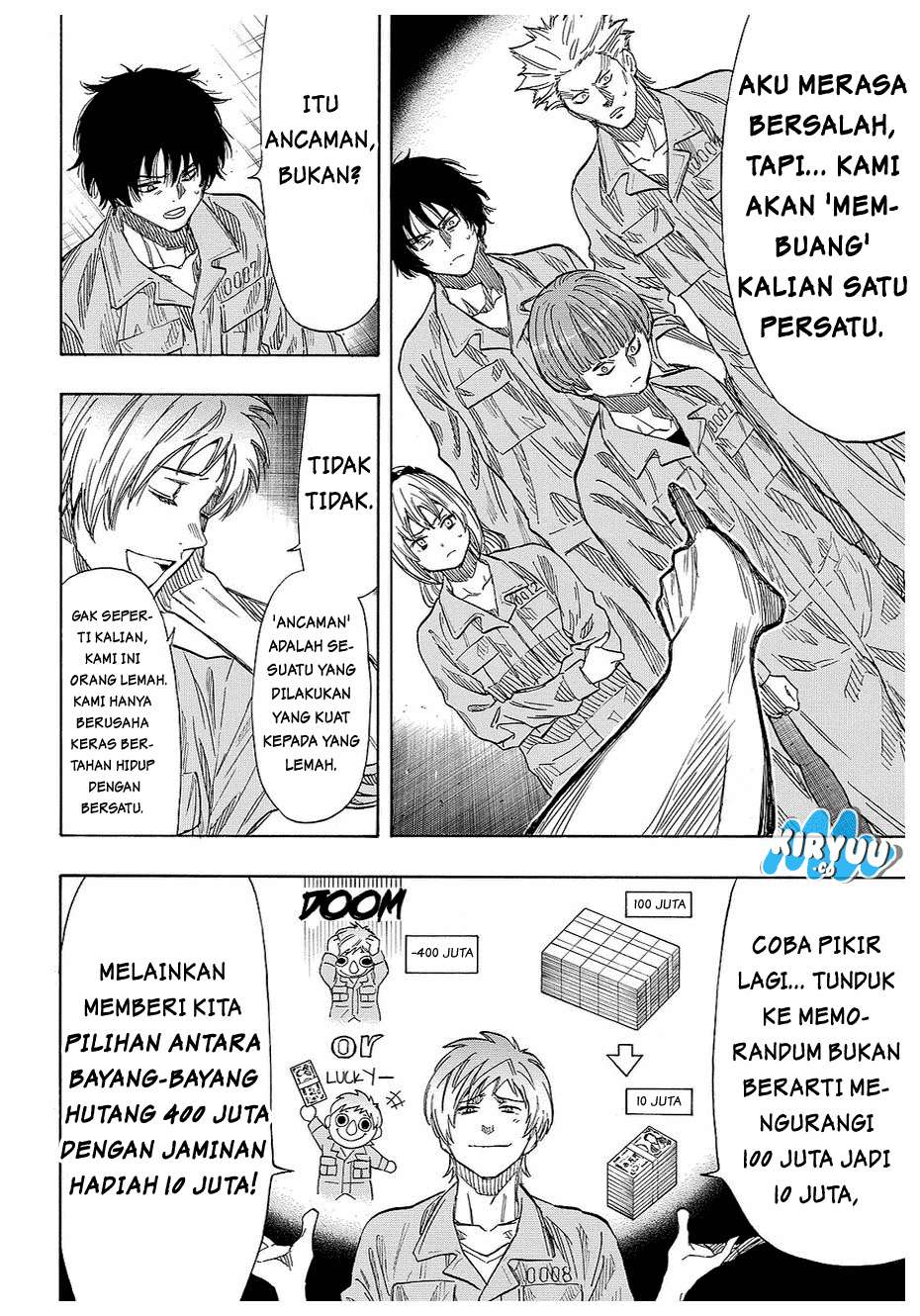 Tomodachi Game chapter 41 halaman 15